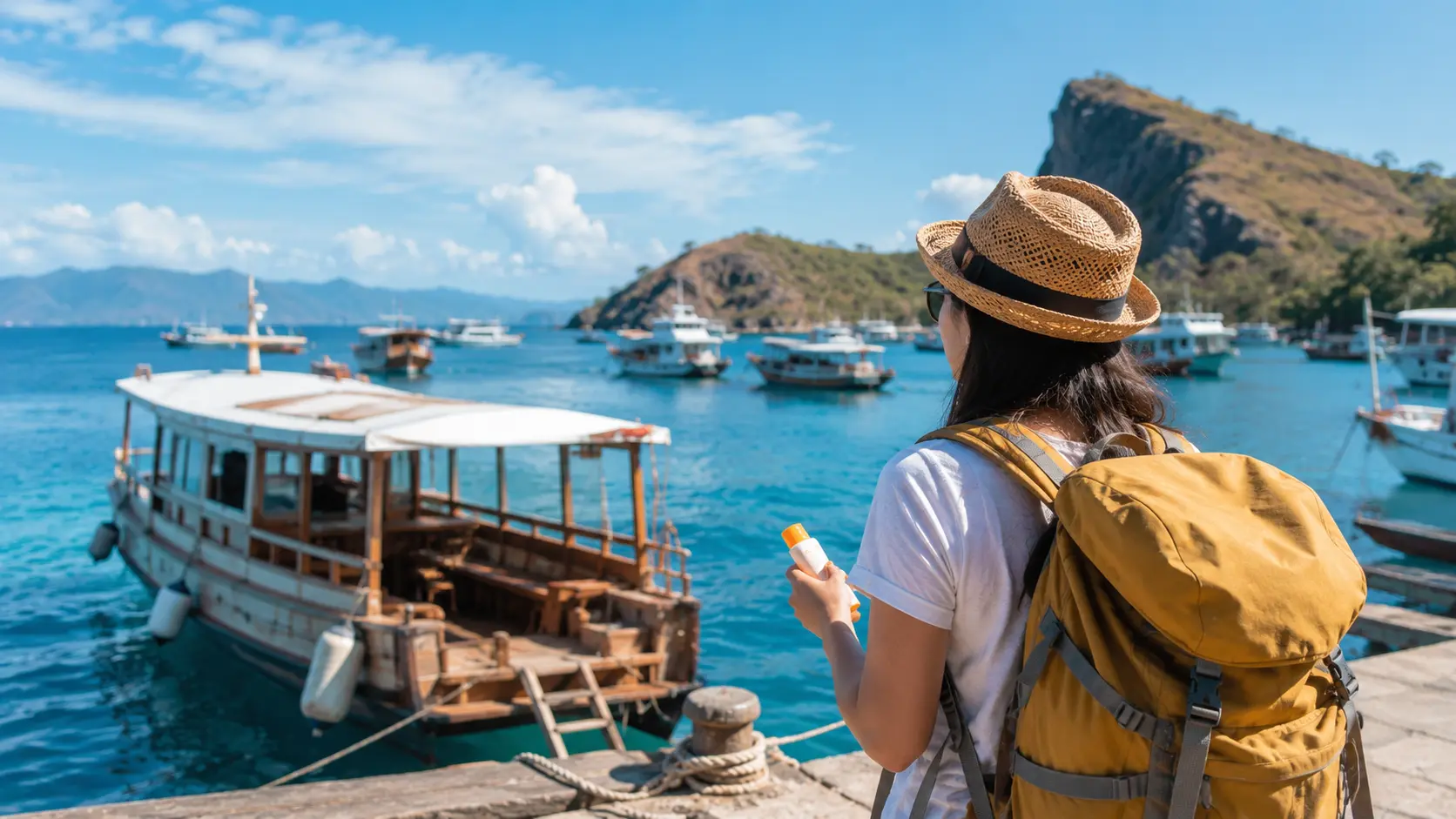 Wisatawan bersiap mengikuti island hopping di Labuan Bajo.